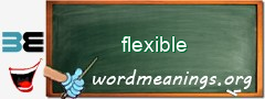 WordMeaning blackboard for flexible